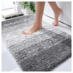 Olanly 30" x 20" Non-Slip Plush Shaggy Luxury Bathroom Rugs Mat