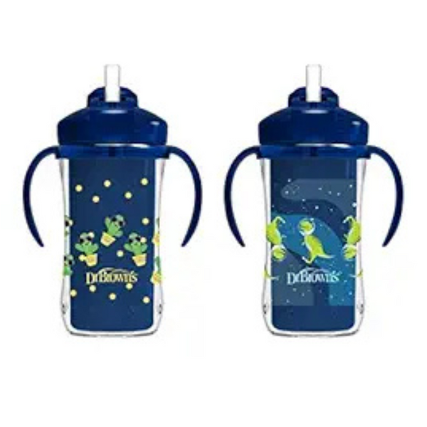 2-Pack Dr. Brown's Milestones Insulated Sippy Cup