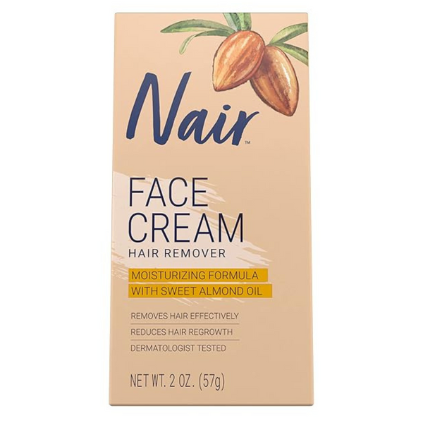2 Oz Nair Hair Remover Moisturizing Face Cream
