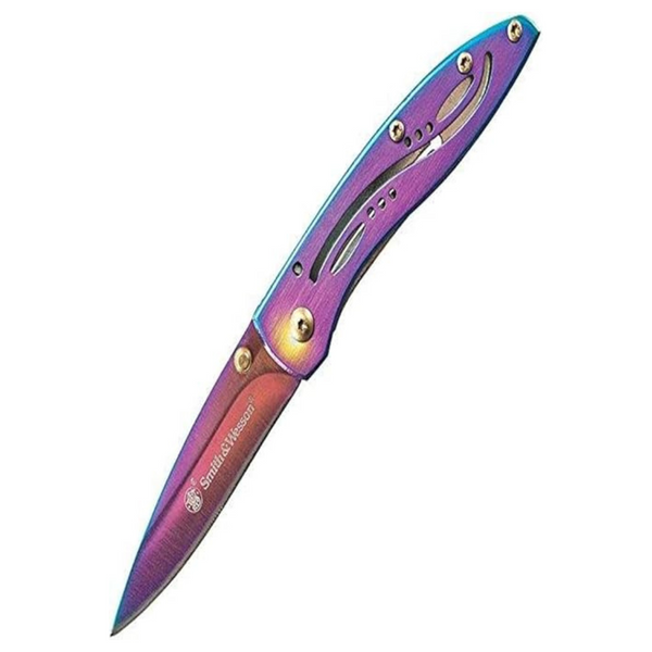 5.3" High Carbon Folding Knife w/ 2.3" Drop Point Blade