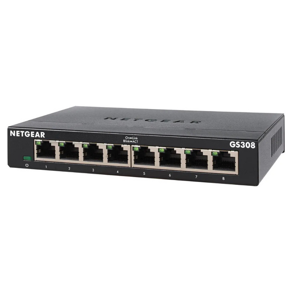 Netgear GS308 8-Port Gigabit Ethernet Unmanaged Switch