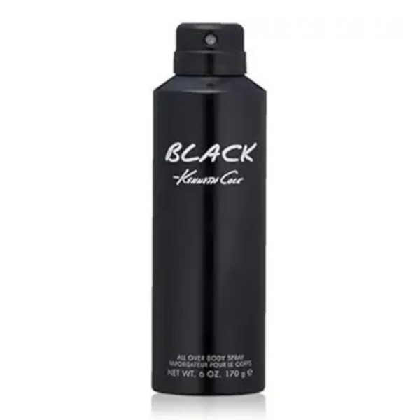 6.0 Oz Kenneth Cole Black All Over Men's Body Spray
