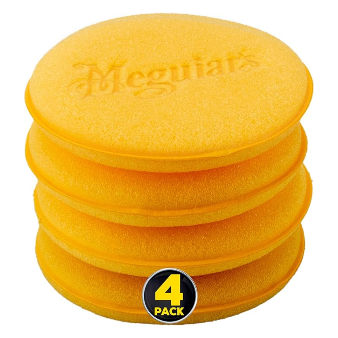 4 Count Meguiar's 4" Foam Applicator Pads