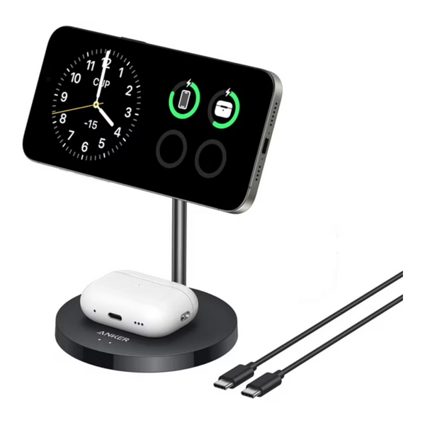 Anker Magsafe Compatible 2-in-1 Maggo Wireless Charger Stand