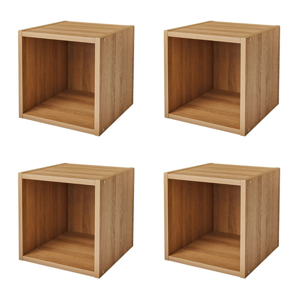 4-Pack Better Homes & Gardens Wall Mounted Cube Shelves (multiple colors)
