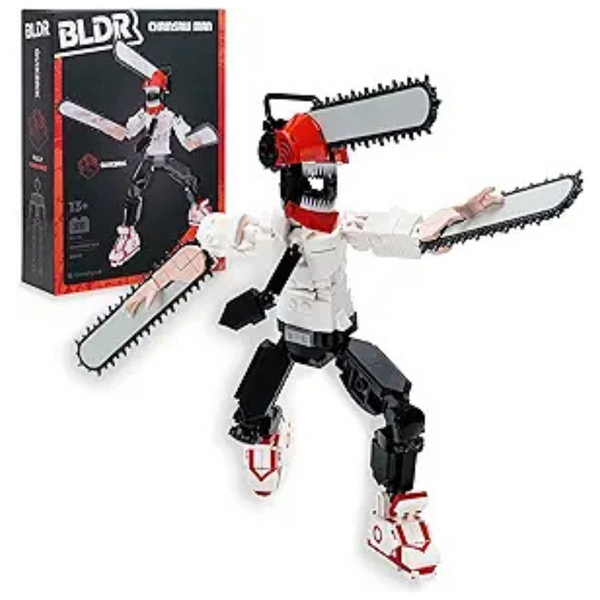 BLDR Chainsaw Man Buildable Action Figure Construction Set
