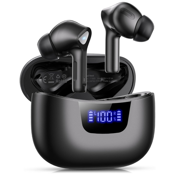 Bluetooth V5.3 Headphones With 50H Playback