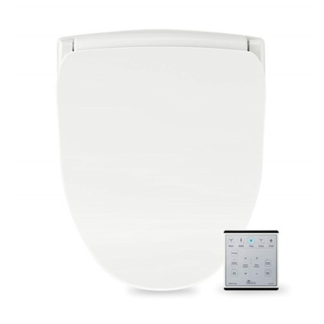 Bio Bidet Slim Two Electric Round Toilet Seat With Warm Water