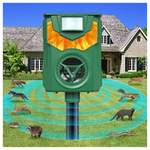 Solar Ultrasonic Waterproof Squirrel Repellent
