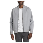 Awearness Kenneth Cole Mens Modern Fit Mini Check Bomber Jacket
