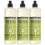 3-Pack 16 fl. oz Mrs. Meyer's Clean Day Liquid Dish Soap (Lemon Verbena)