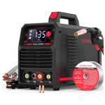 Yeswelder 135Amp 110V Flux Core 3-in-1 MIG Welder (FLUX-135PRO)