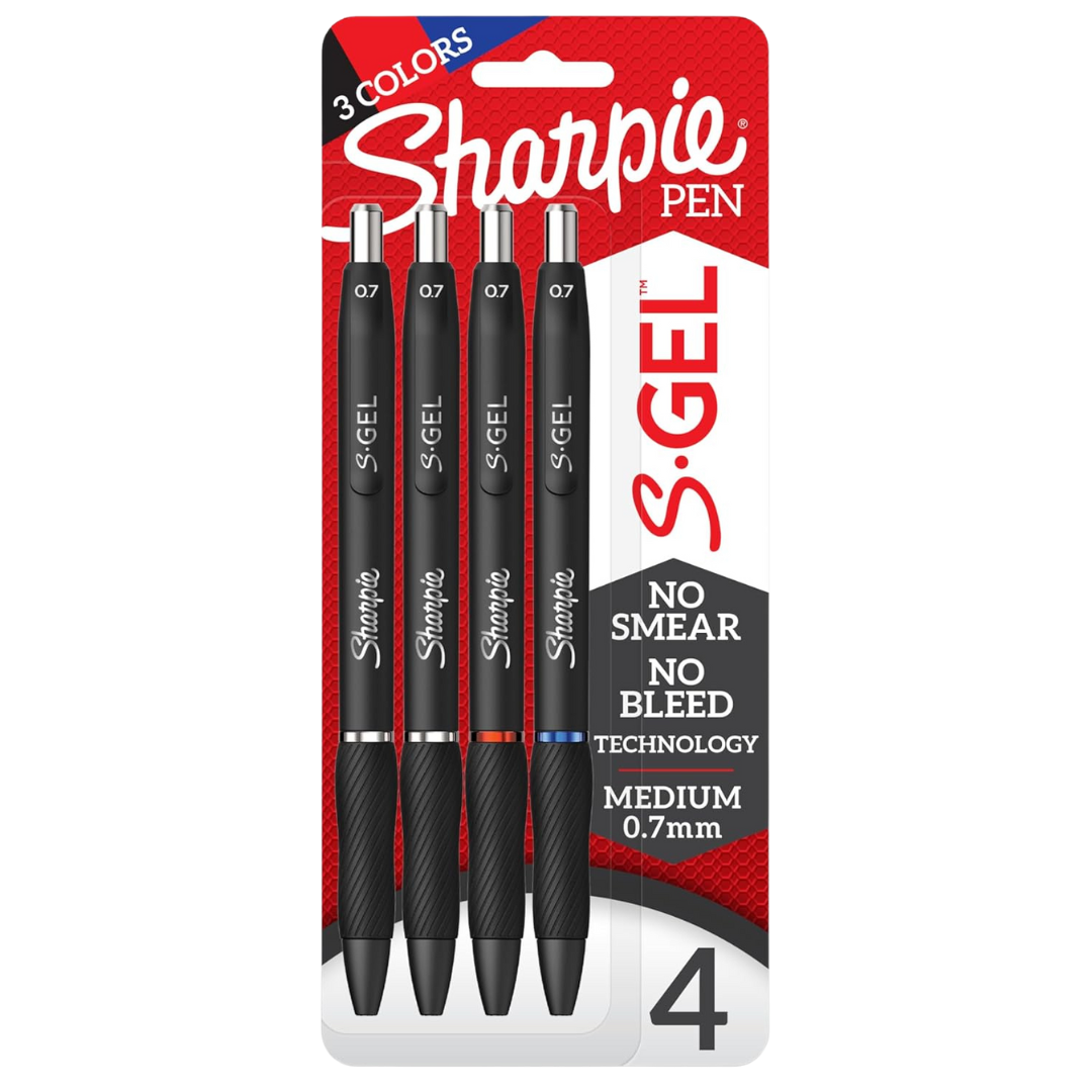 8-Count Sharpie S-Gel Pens Medium Point (0.7mm)