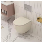 Liberty 1-Piece 1.1/1.6 GPF Dual Flush Elongated Wall Hung Toilets