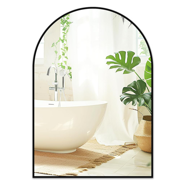Fabuday Large 26" x 38" Big Arched Mirror