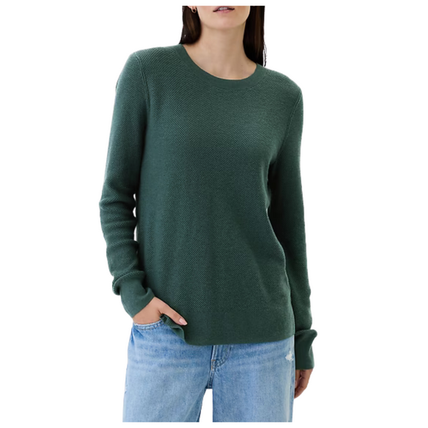 Gap Factory Women's Textured Crewneck Sweater