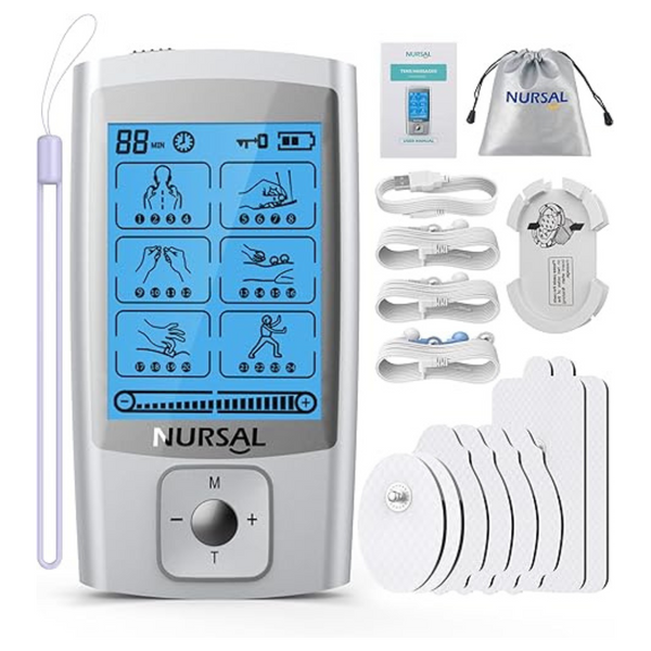 Rechargeable 24 Modes TENS Unit Muscle Stimulator