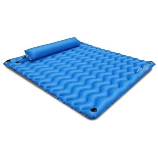 2-Person Inflatable 71" x 71" Large Lounger Pool Float