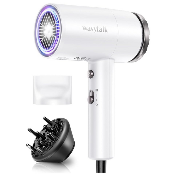 Wavytalk 1875W Ionic Hair Blow Dryer With Diffuser