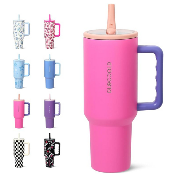 40 Oz Reusable Insulated Modern Stainless Steel Tumbler