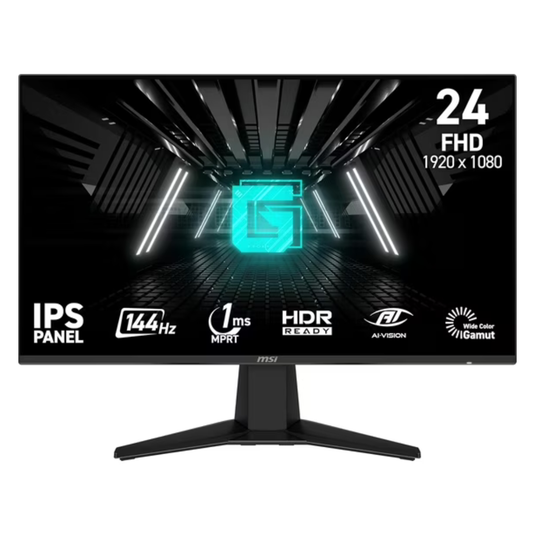 23.8" MSI G242LW FHD 144Hz 1ms HDR IPS Freesync Gaming Monitor