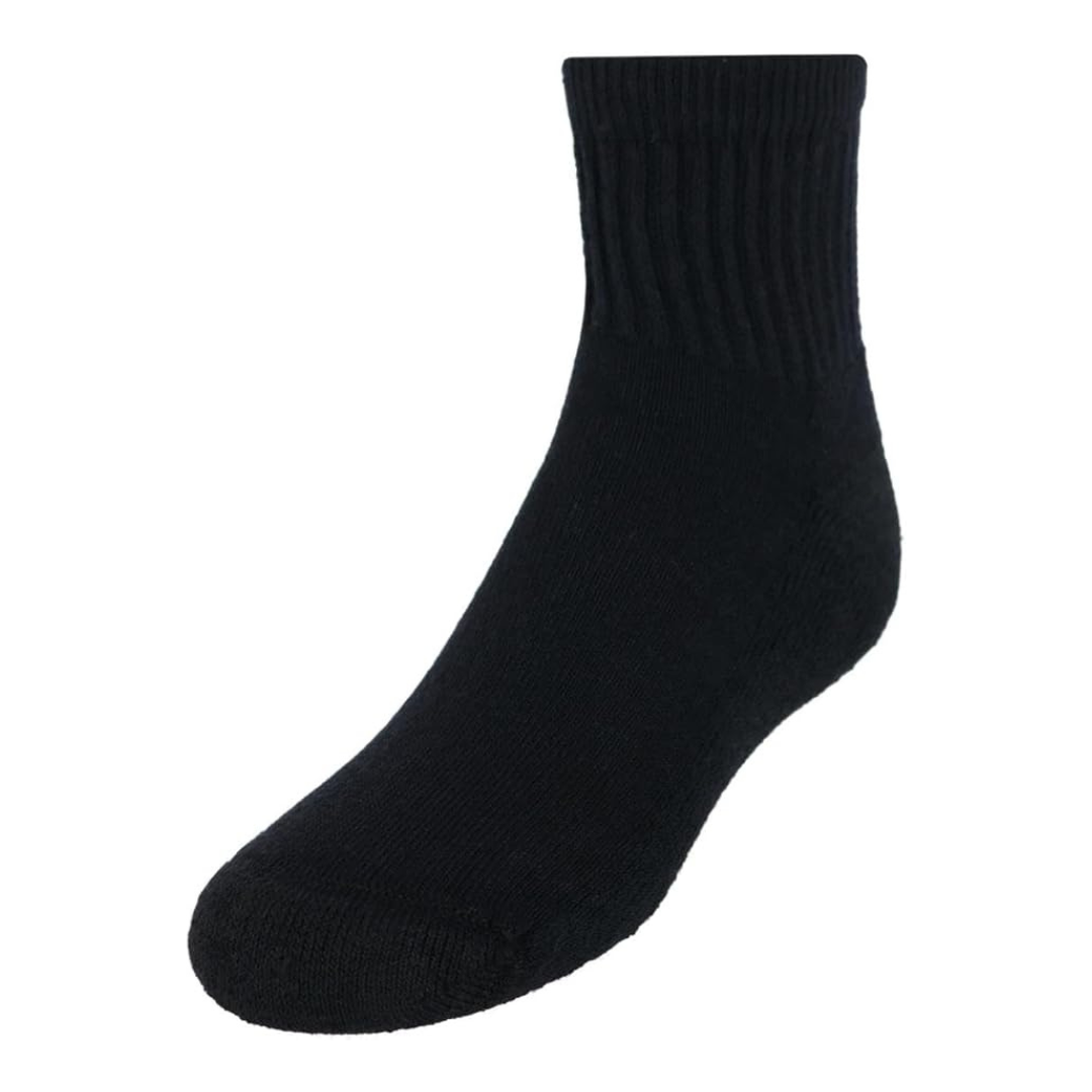 12 Pairs Of Hanes Double Tough Cushioned Ankle Packs