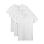 Fruit of the Loom Men’s V-Neck Undershirts (3-Pack)