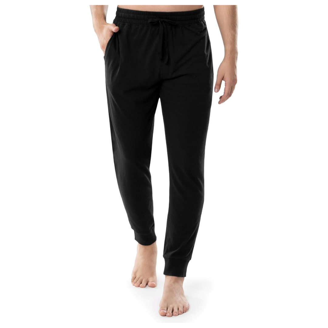 Fruit Of The Loom Men’s Jersey Knit Jogger Sleep Pants