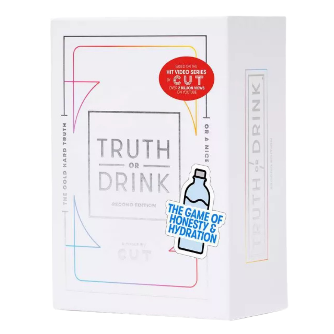 CUT Games Truth Or Drink Card Game
