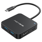 Acasis Multi-Port USB-C Hub 4K HDMI Adapter With 0.5-Ft. Cord
