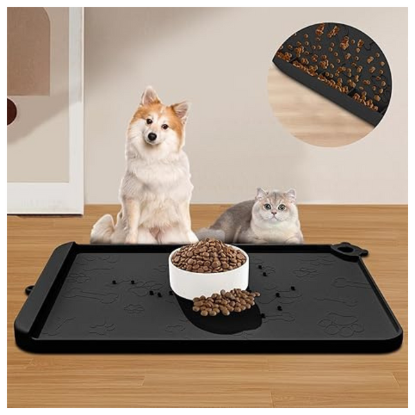 28x20 Waterproof Silicone Pet Feeding Mat