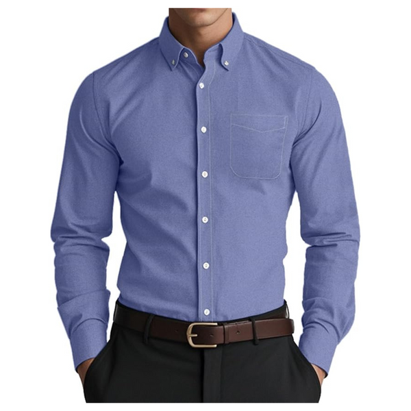 Men's Well-Fitted Button Down Oxford Shirt