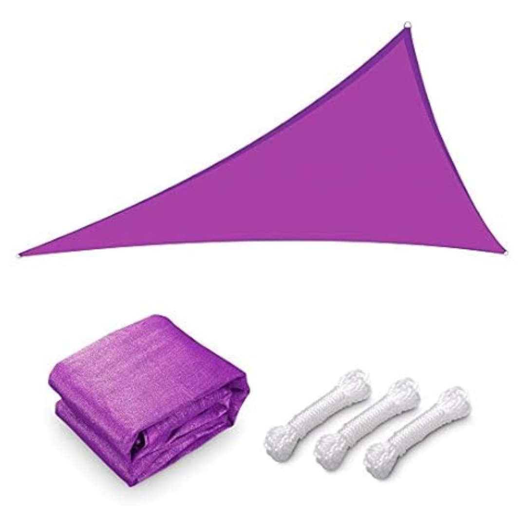 Yescom 25' x 25' x 25' Triangle 97% UV Block Sun Shade Sail