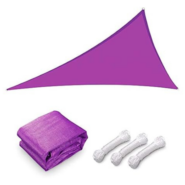 Yescom 25' x 25' x 25' Triangle 97% UV Block Sun Shade Sail