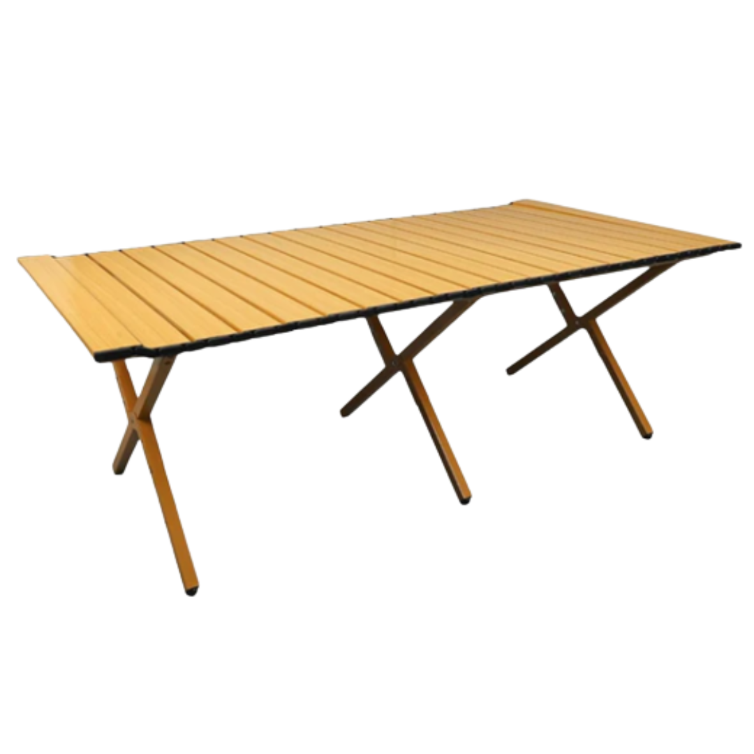 SONICGRACE 47.2" x 23.6" x 17.3" Roll Top Outdoor Table
