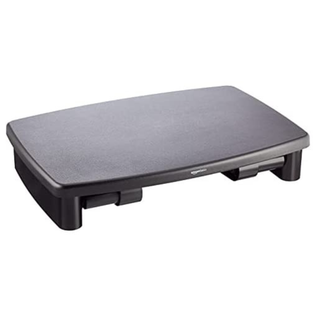 Amazon Basics Adjustable Computer Monitor Riser Desk Stand