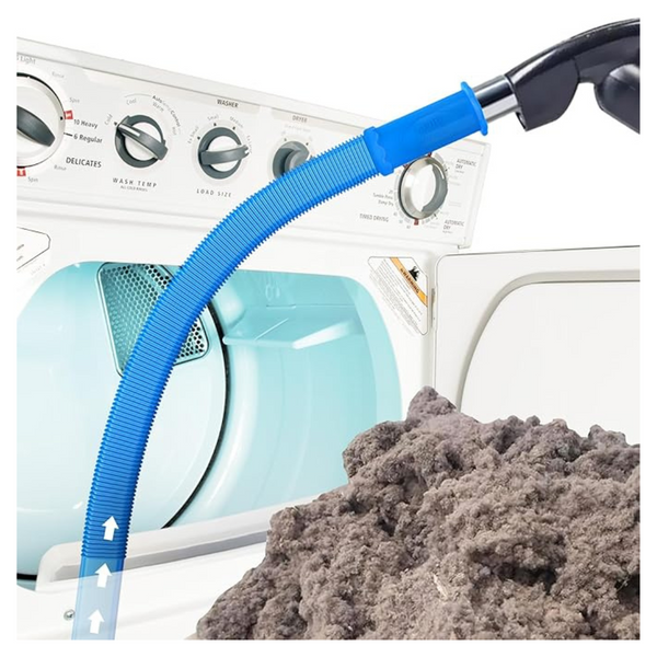 Vacuum Hose Attachment Dryer Vent Cleaner Kit