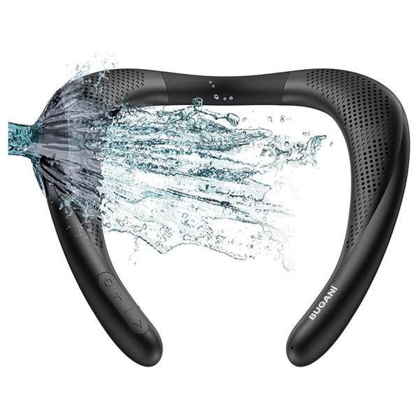 Wireless Neckband Bluetooth Speaker W/ True 3D Stereo Sound