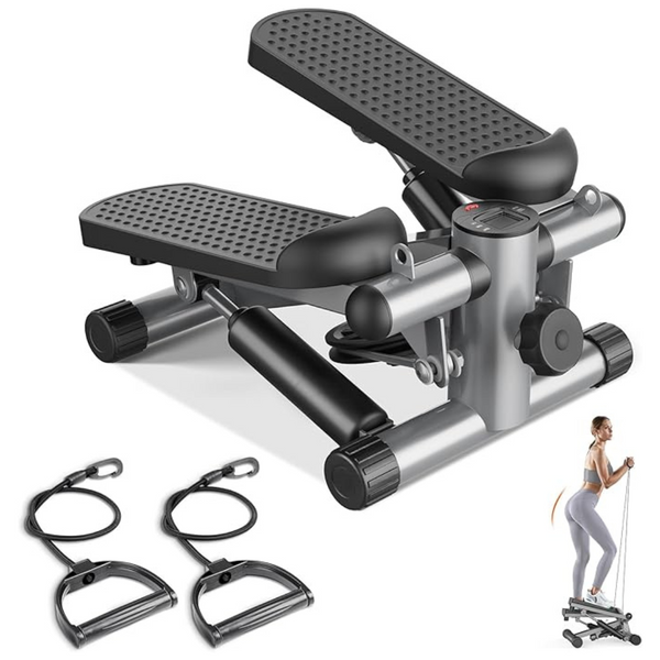Mini Stair Steppers With Resistance Bands