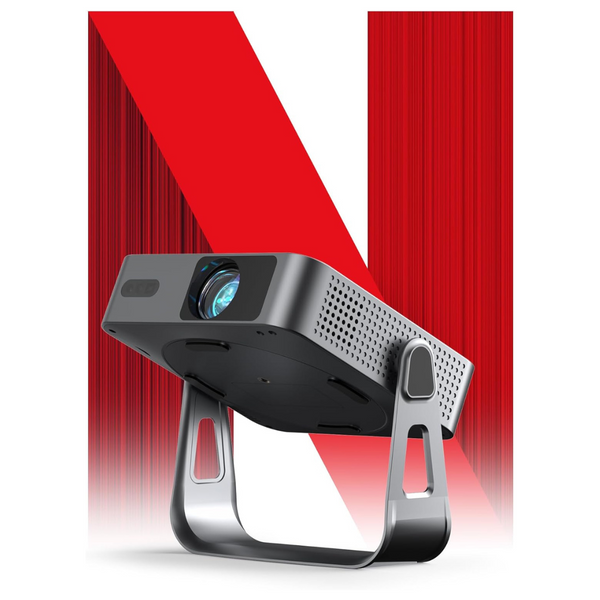 1080P 4K Thinnest & Netflix-Licensed Smart Mini Projector