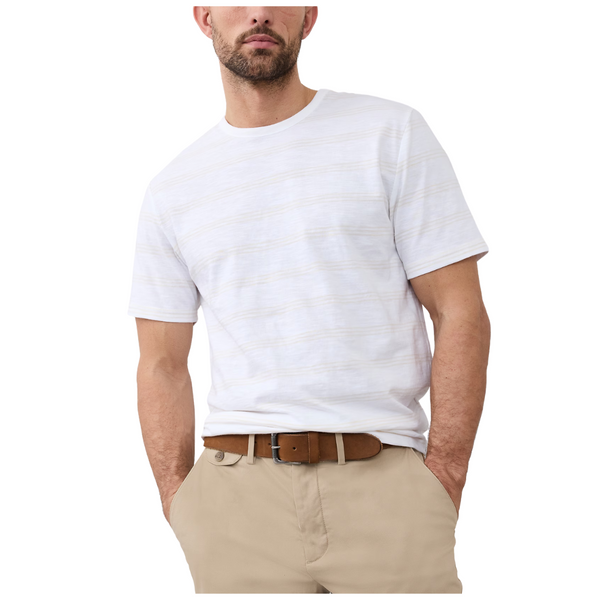 Banana Republic Factory Men's Vintage Slub T-Shirt (White)