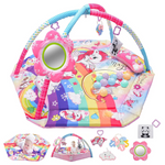 BATTOP 8-in-1 Baby Gym Play Mat With Toys And Ball Pit
