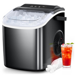 Cowsar Portable Countertop Ice Maker With Self-Cleaning (26.5lbs/24Hrs)