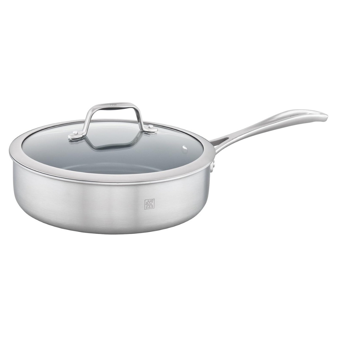 Zwilling Spirit 3-ply 3 Quarts Ceramic Nonstick 2" Saute Pan