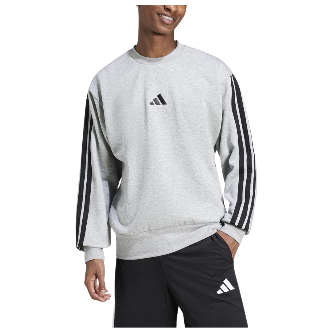 adidas Men's Essentials Fleece 3-Stripes Sweatshirt