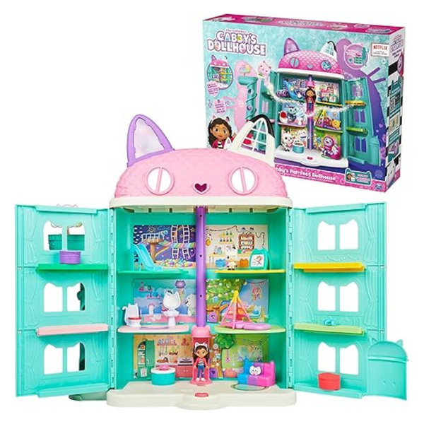 15-Piece Gabby's Purrfect Dollhouse 2-Foot Tall Playset