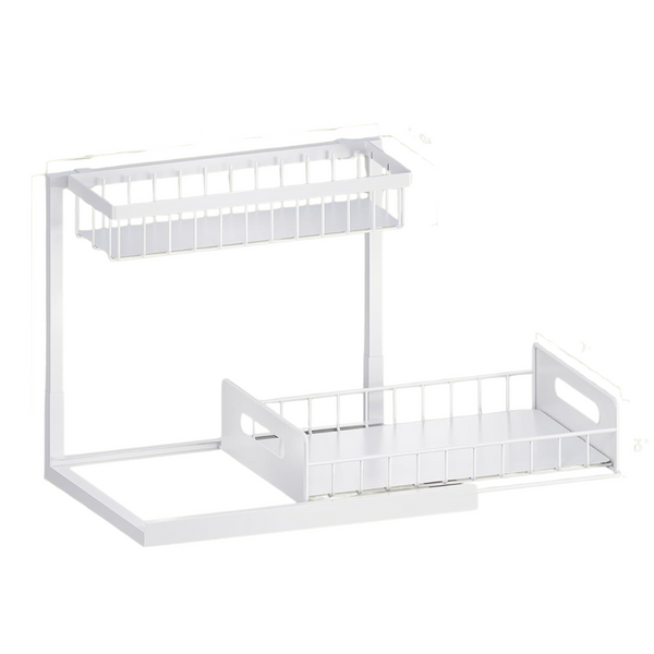 2 Pack Vusign 2-Tier Under Kitchen Sink Organizer