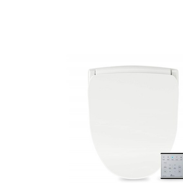 Bio Bidet Slim Two Electric Round Toilet Seat With Warm Water