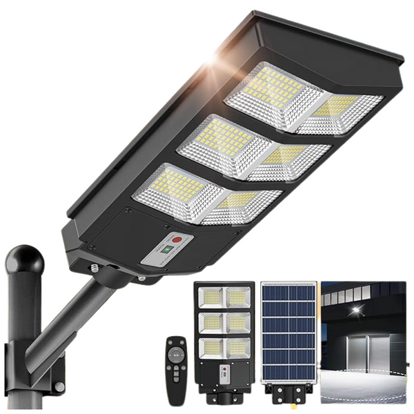 Sunwish Commercial Outdoor 6500K Solar Powered Street Lights