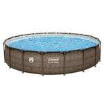 Coleman 18 Ft Metal Frame Above Ground Pool Set